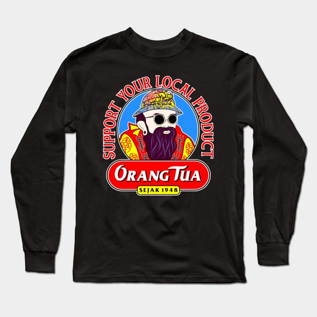 ORANG TUA ARTWORK VOL. 1 Long Sleeve T-Shirt by skrsht